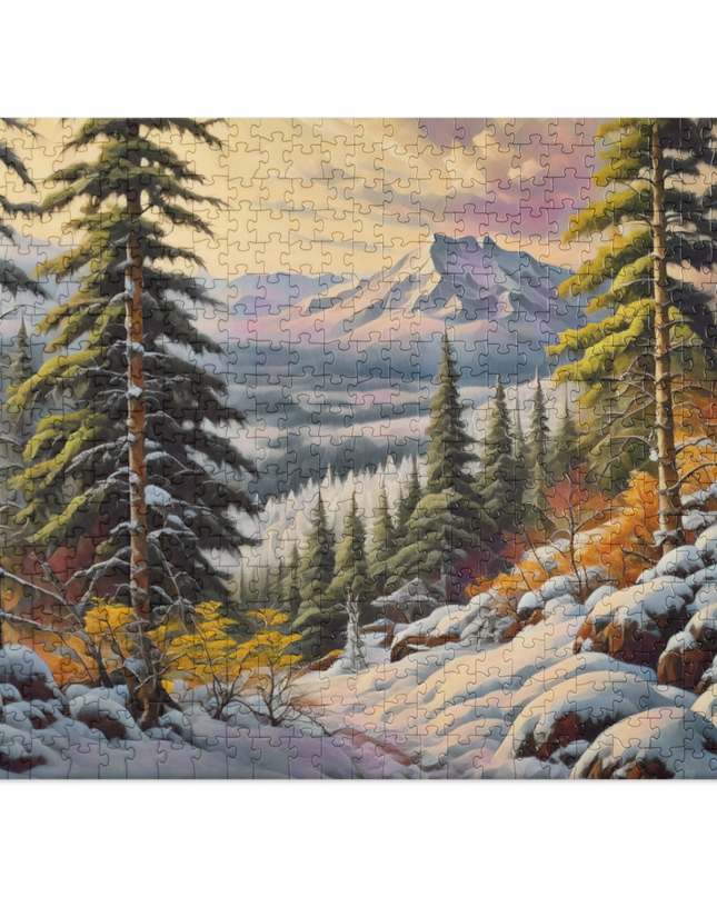 Winter Trail - Jigsaw puzzle