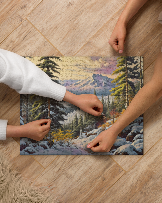 Winter Trail - Jigsaw puzzle