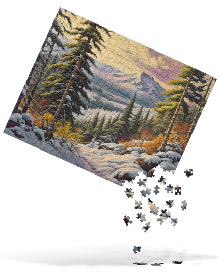 Winter Trail - Jigsaw puzzle