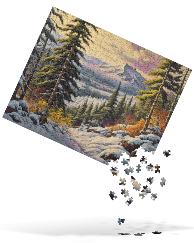 Winter Trail - Jigsaw puzzle