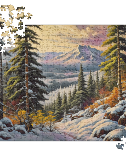 Winter Trail - Jigsaw puzzle
