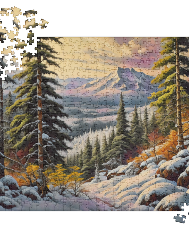 Winter Trail - Jigsaw puzzle