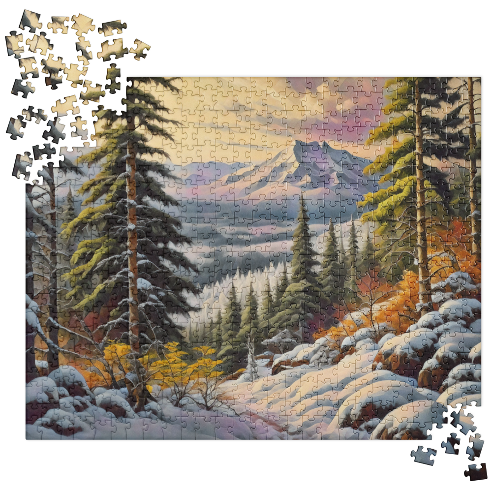Winter Trail - Jigsaw puzzle