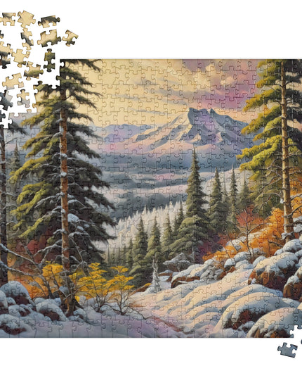 Winter Trail - Jigsaw puzzle