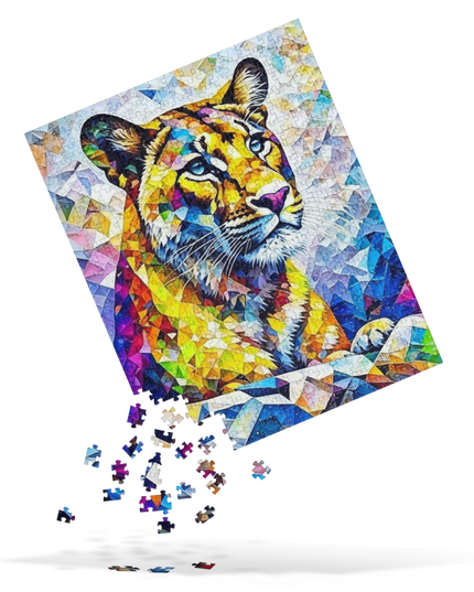 Oregon Cougar - Jigsaw puzzle