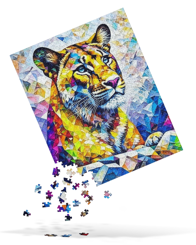 Oregon Cougar - Jigsaw puzzle