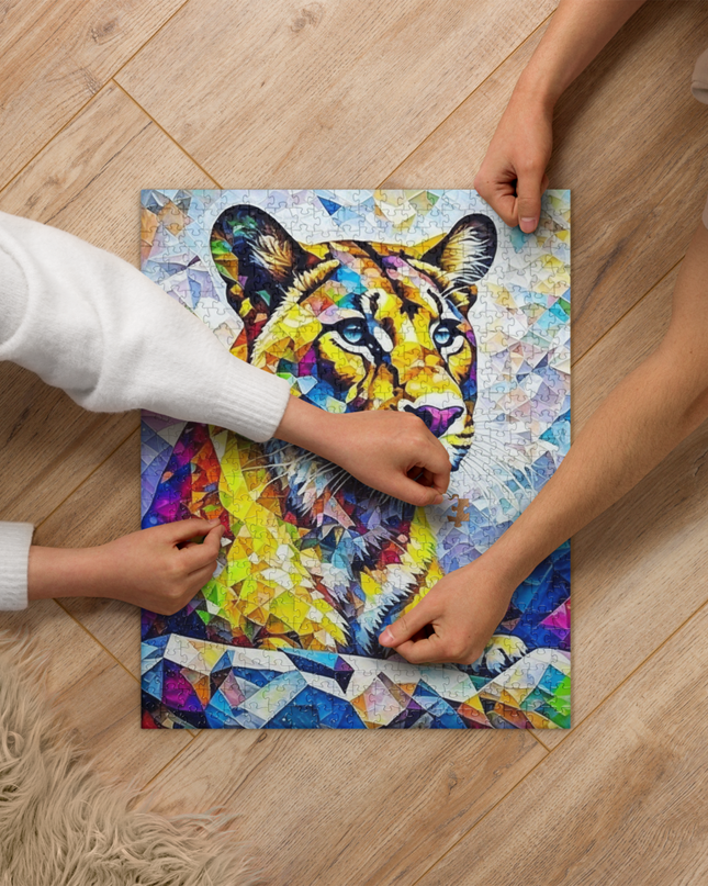 Oregon Cougar - Jigsaw puzzle