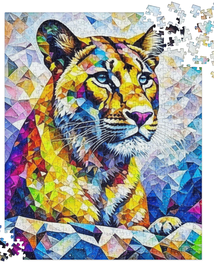 Oregon Cougar - Jigsaw puzzle