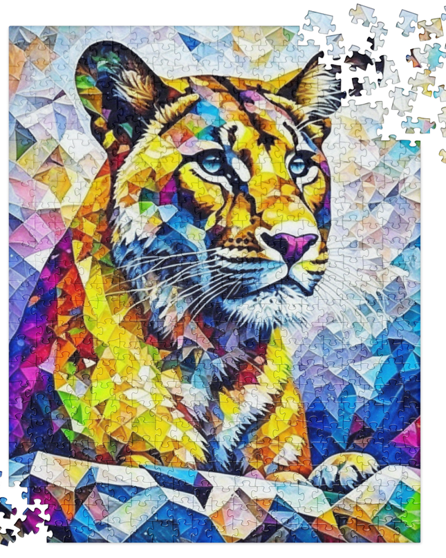Oregon Cougar - Jigsaw puzzle