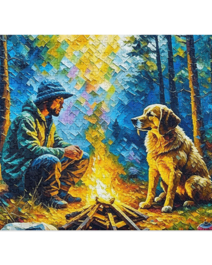 Oregon Campfire - Jigsaw puzzle
