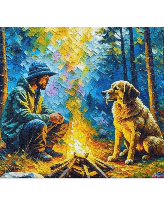 Oregon Campfire - Jigsaw puzzle