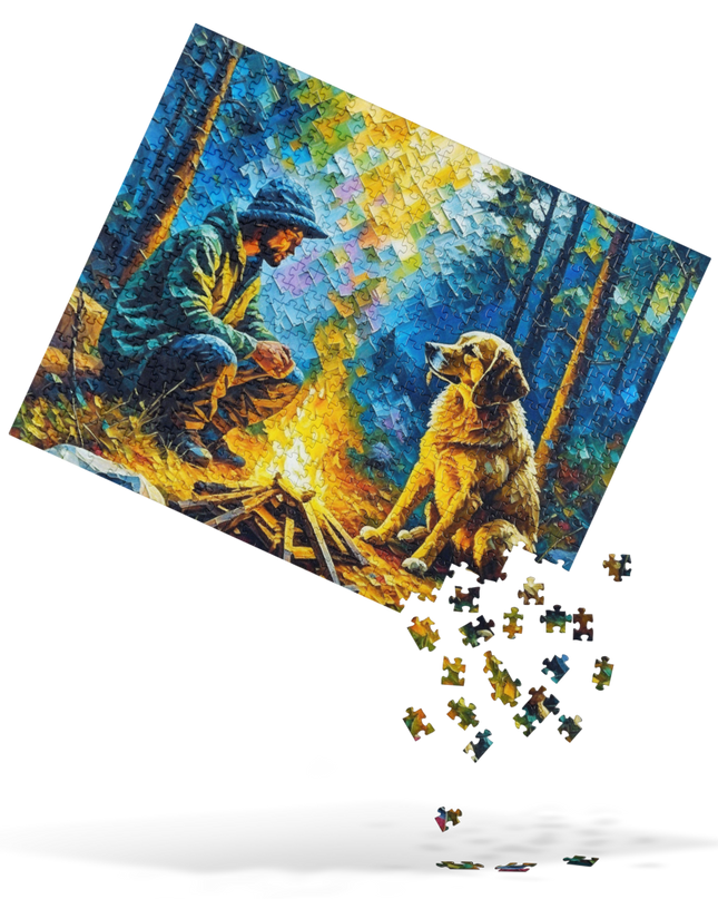 Oregon Campfire - Jigsaw puzzle