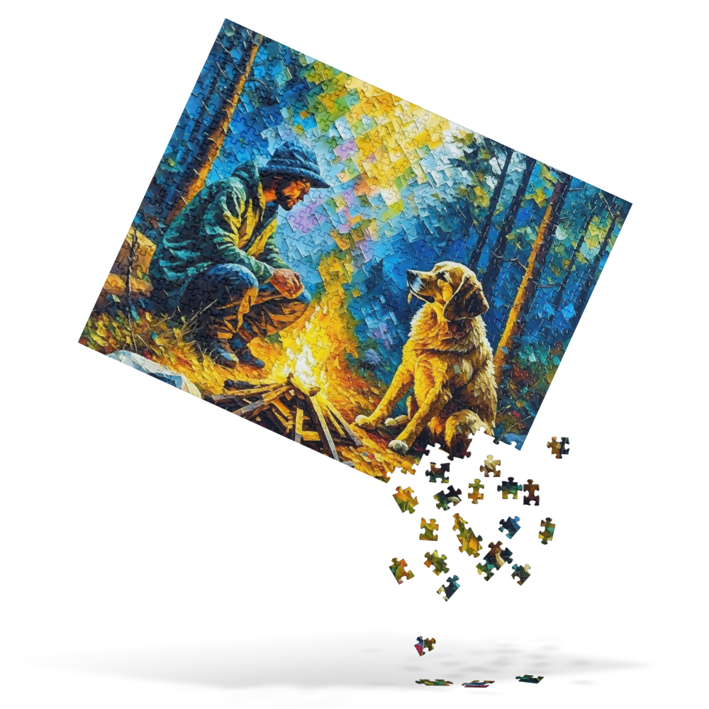 Oregon Campfire - Jigsaw puzzle