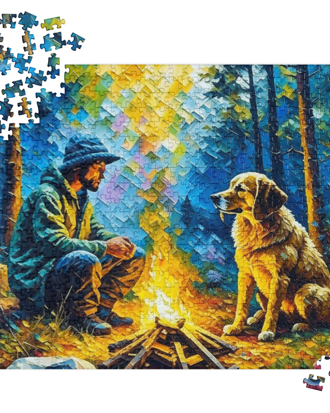 Oregon Campfire - Jigsaw puzzle