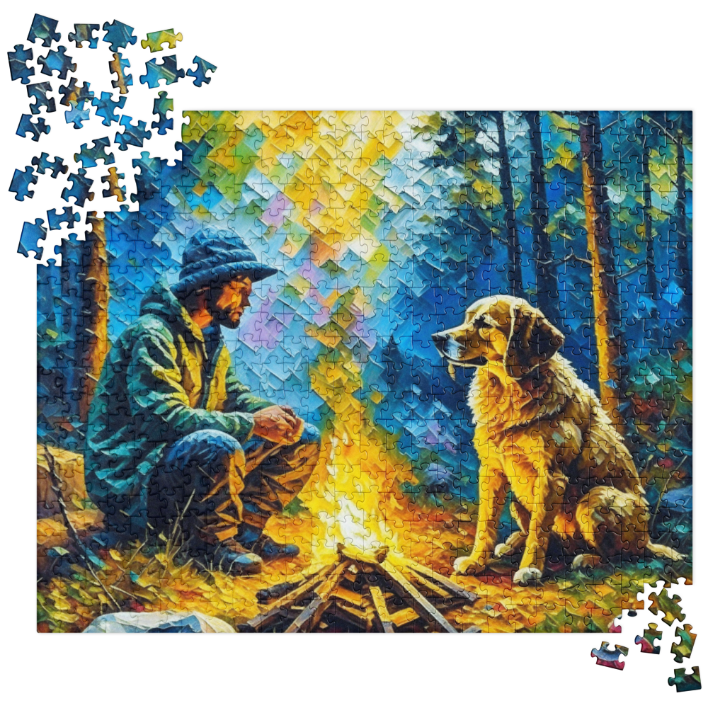 Oregon Campfire - Jigsaw puzzle