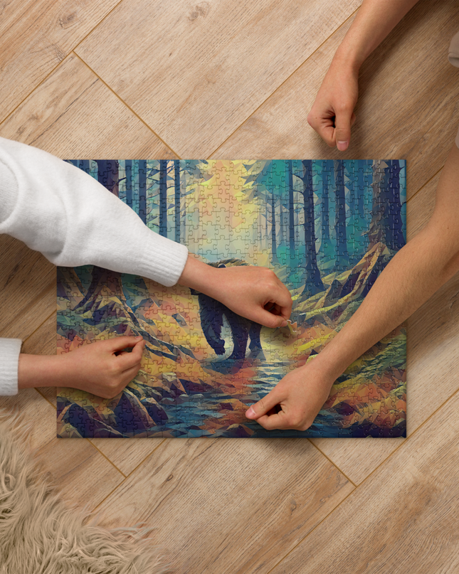 Bear in the Woods - Jigsaw puzzle