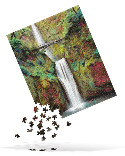 Multnomah Falls - Jigsaw puzzle