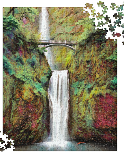 Multnomah Falls - Jigsaw puzzle