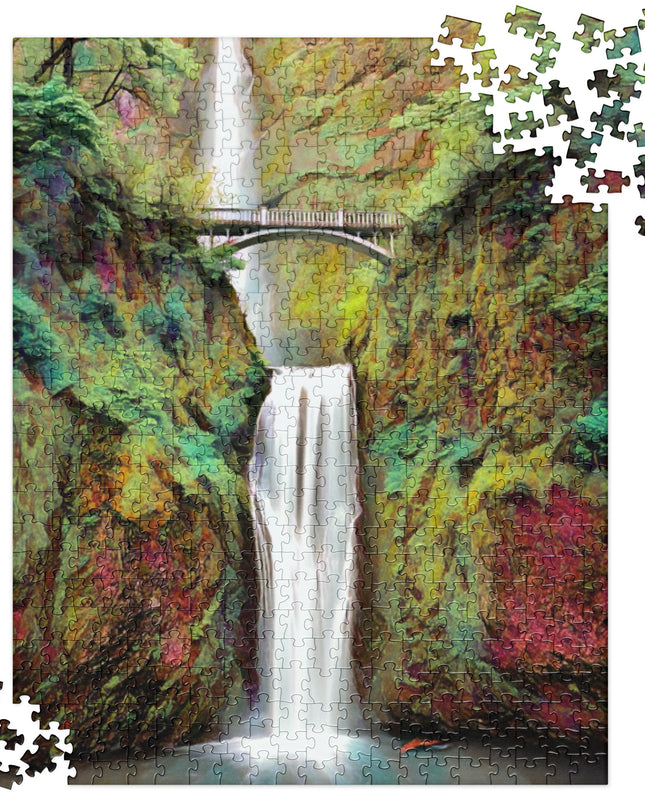 Multnomah Falls - Jigsaw puzzle