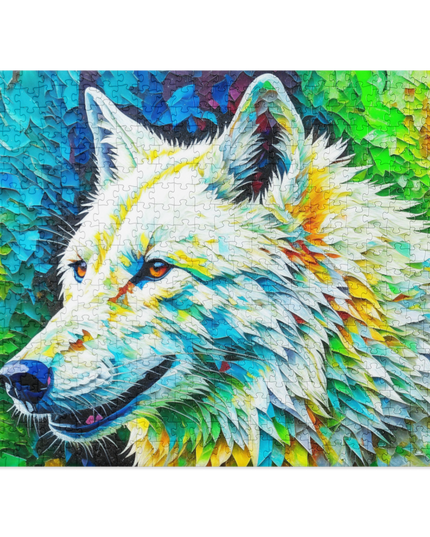 White Wolf - Jigsaw puzzle