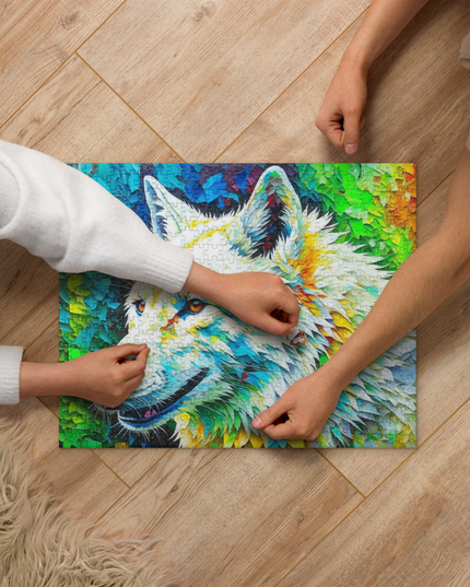 White Wolf - Jigsaw puzzle