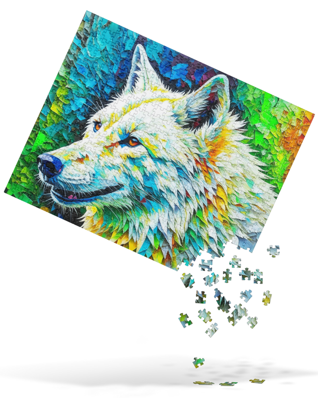 White Wolf - Jigsaw puzzle