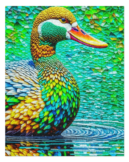Duck on a Pond - Jigsaw puzzle