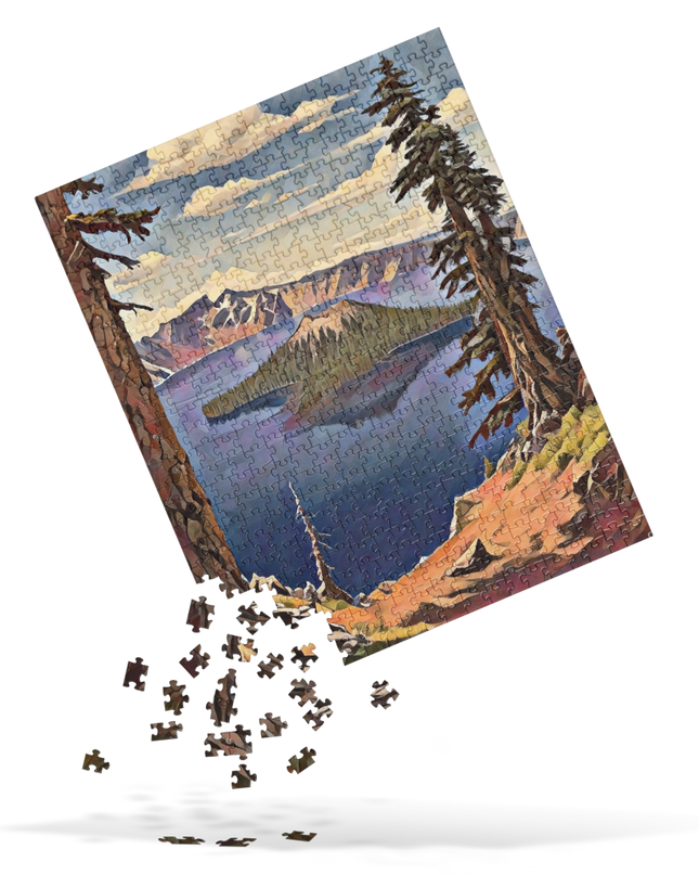 Crater Lake - Jigsaw puzzle