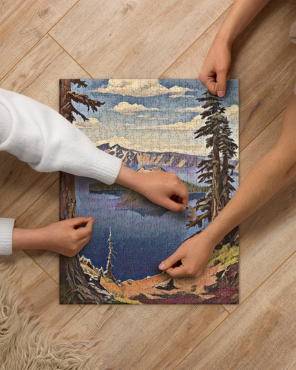 Crater Lake - Jigsaw puzzle