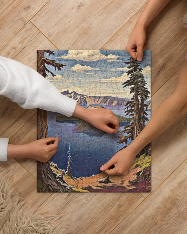 Crater Lake - Jigsaw puzzle