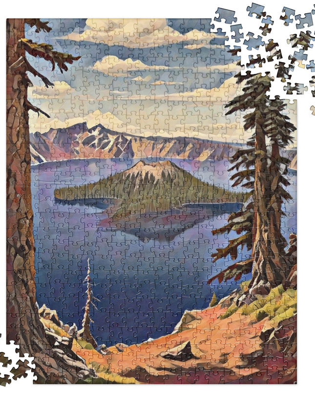 Crater Lake - Jigsaw puzzle
