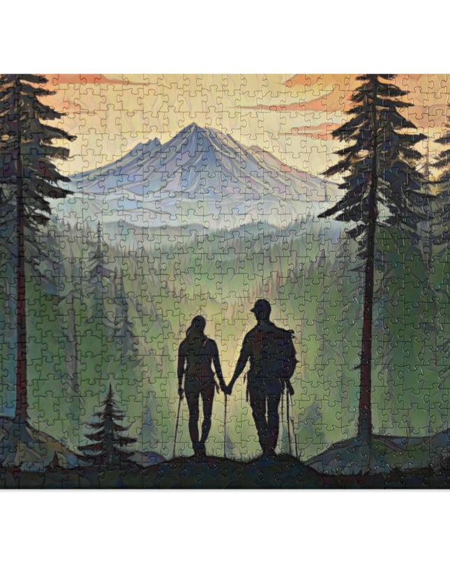 Oregon Hikers - Jigsaw puzzle