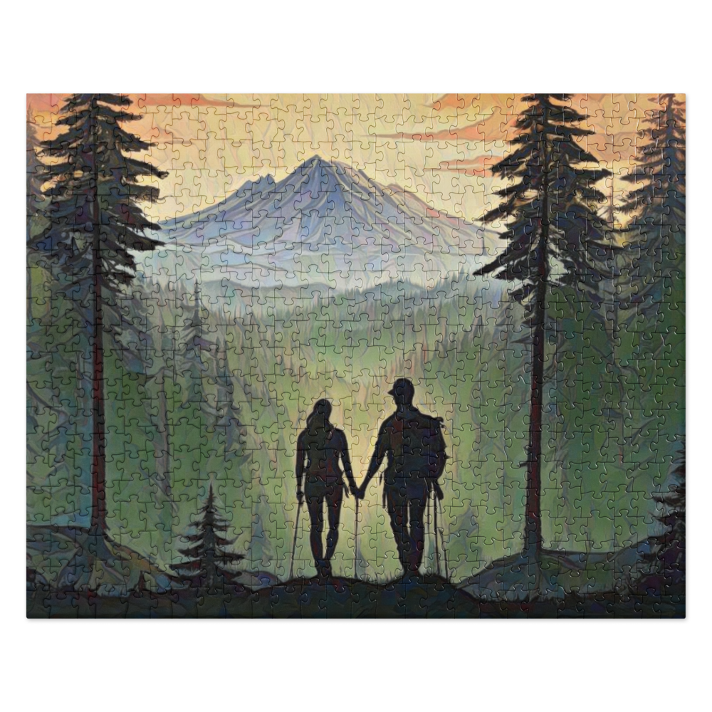 Oregon Hikers - Jigsaw puzzle