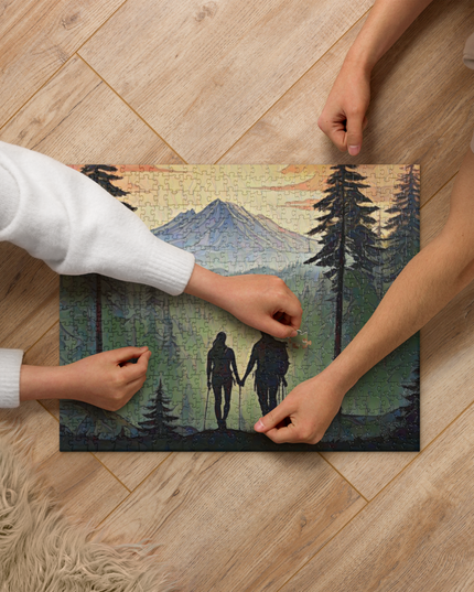 Oregon Hikers - Jigsaw puzzle