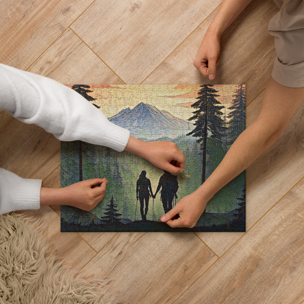 Oregon Hikers - Jigsaw puzzle