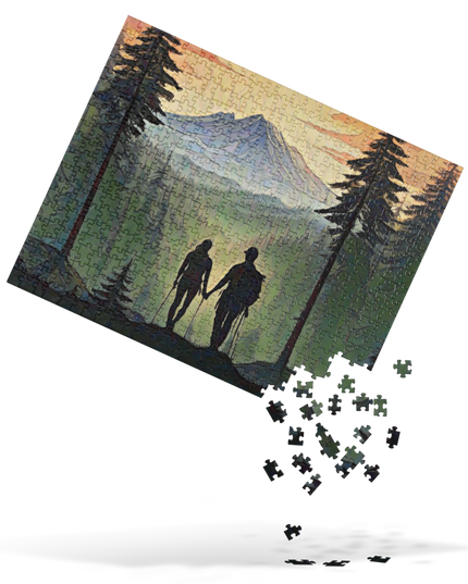 Oregon Hikers - Jigsaw puzzle