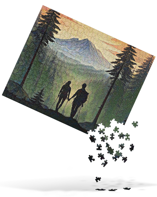 Oregon Hikers - Jigsaw puzzle