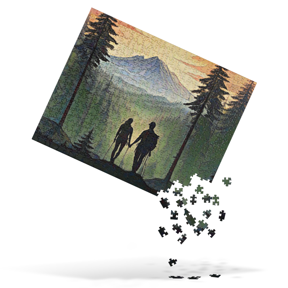 Oregon Hikers - Jigsaw puzzle
