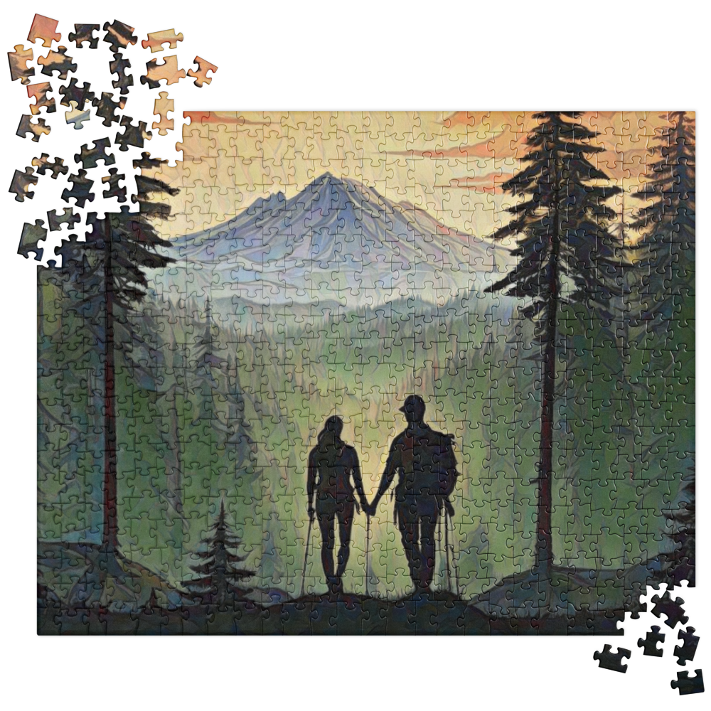 Oregon Hikers - Jigsaw puzzle