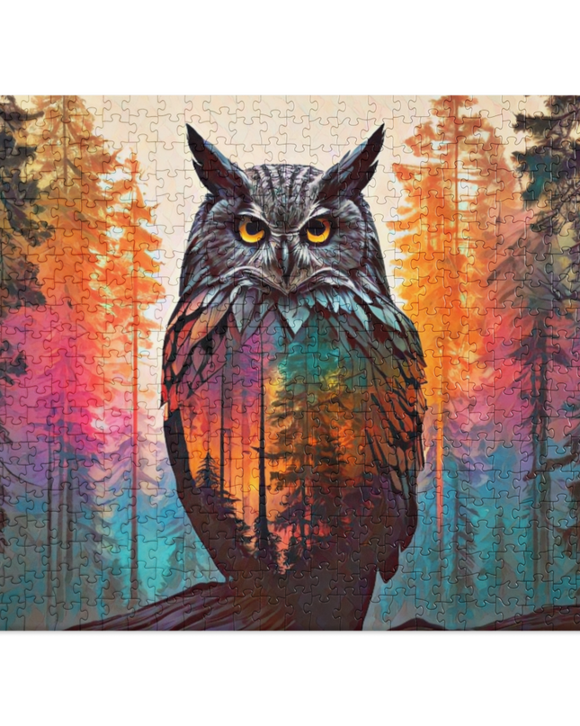 Oregon Owl - Jigsaw puzzle