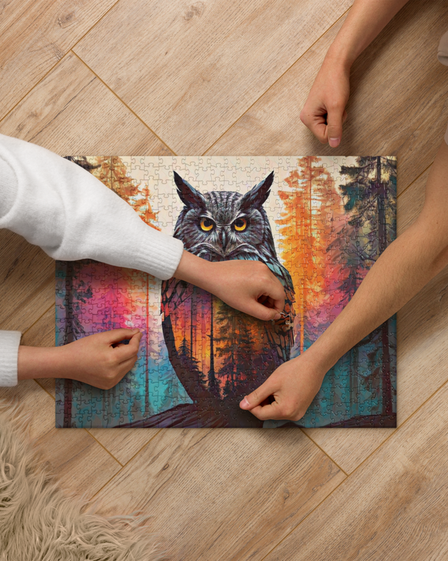 Oregon Owl - Jigsaw puzzle