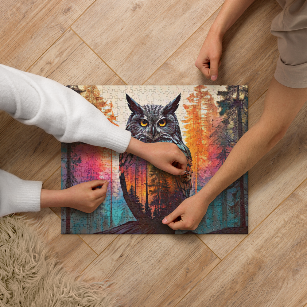 Oregon Owl - Jigsaw puzzle