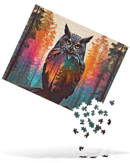 Oregon Owl - Jigsaw puzzle