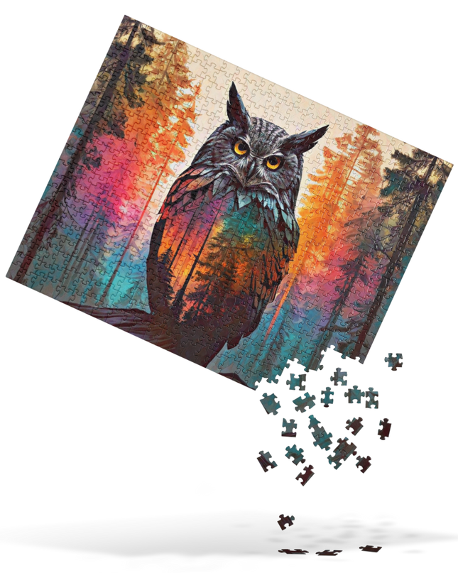 Oregon Owl - Jigsaw puzzle