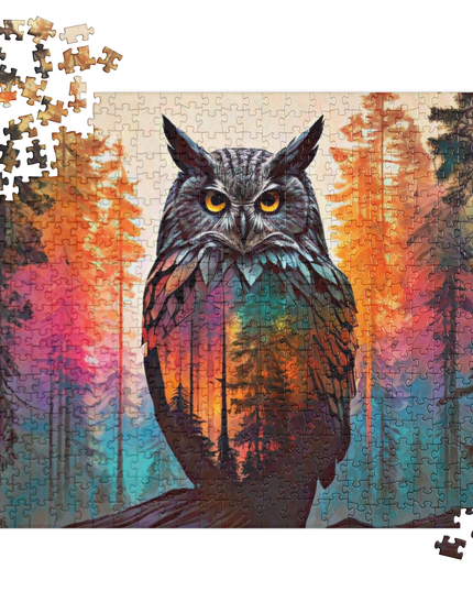 Oregon Owl - Jigsaw puzzle