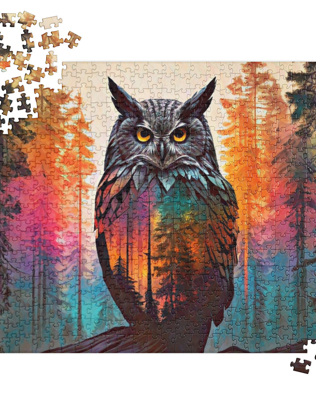 Oregon Owl - Jigsaw puzzle