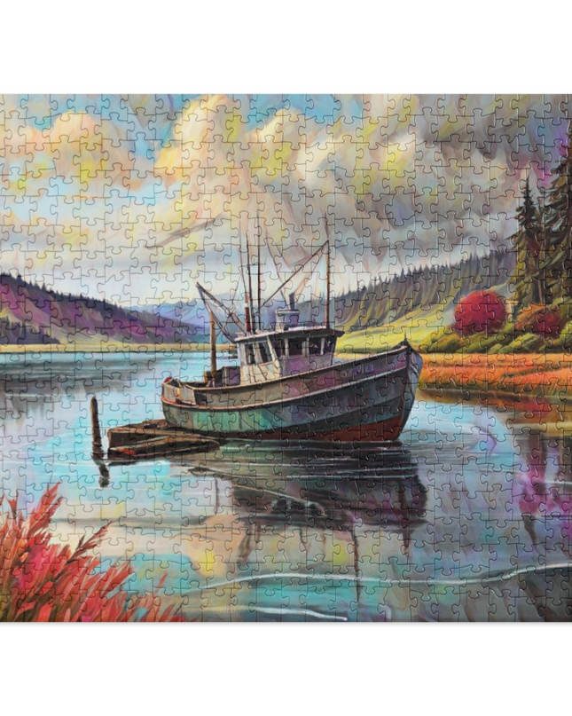 Let's Go Fishing - Jigsaw puzzle