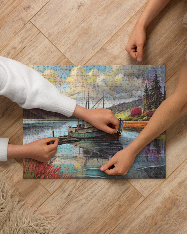 Let's Go Fishing - Jigsaw puzzle