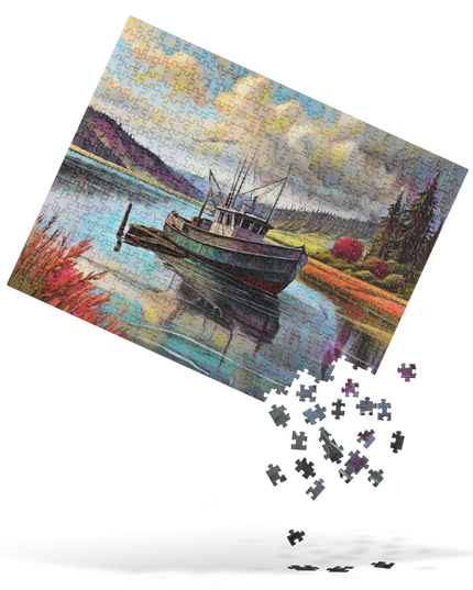 Let's Go Fishing - Jigsaw puzzle
