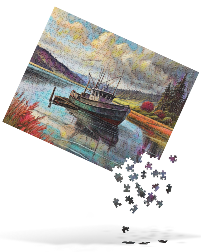 Let's Go Fishing - Jigsaw puzzle
